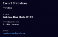 Escort Bratislava