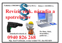 Mgr. Jozef Vašičkanin, Revízny technik