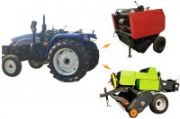 Straw Baling Machine | Tractor Mounted Hay Picking and Baling Machine