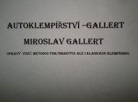 Autoklempířství Miroslav Gallert