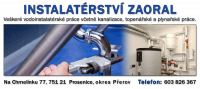 Instalatérství Josef Zaoral